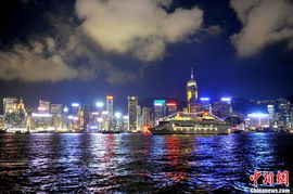 香港维多利亚港夜景的魅力之旅
